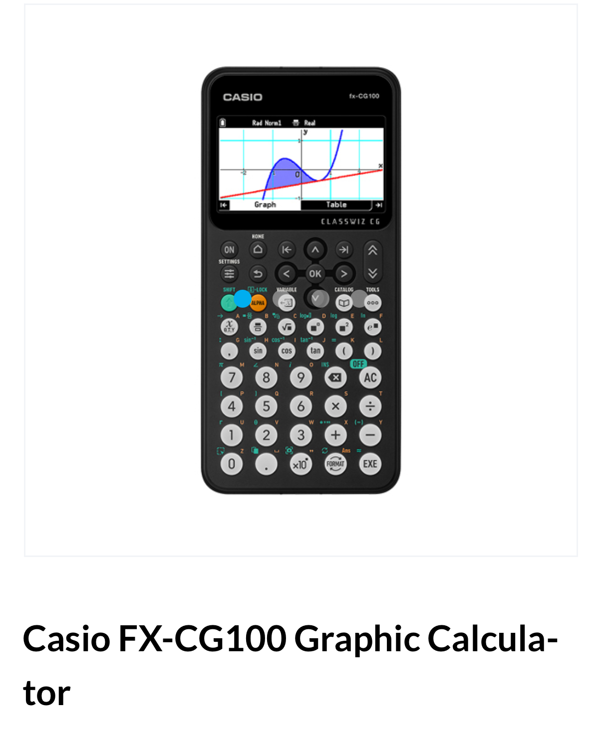 CASIO GRAPHIC CALCULATOR